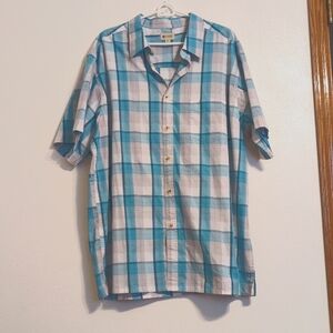 Men's Lightweight Button Down Top XXL